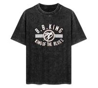 B.B. King King 12 Tour Westbury Unisex T-Shirt Printed Tee Black Mens Top Shirt XL