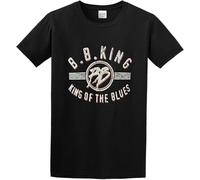B.B. King King of The Blues 212 Tour Men's Cotton Shirt Manches Courtes(3X-Large)