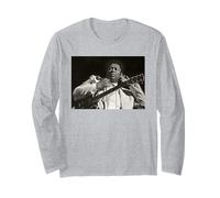 B.B. King of The Blues avec Guitare Lucille par Dick Barnatt Manche Longue