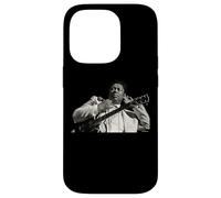 B.B. King of The Blues & Guitar Lucille par Dick Barnatt Coque pour iPhone 14 Pro