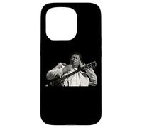 B.B. King of The Blues & Guitar Lucille par Dick Barnatt Coque pour iPhone 15 Pro
