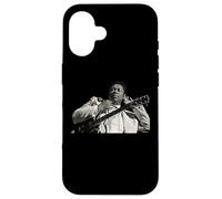 B.B. King of The Blues & Guitar Lucille par Dick Barnatt Coque pour iPhone 16