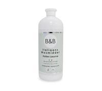 B&B Lessive Liquide Italienne Fleurs de Coton 1L - Nettoyage Profond, Textile Doux, Parfum Frais de Coton, Neutralise les Odeurs, Fragrance Longue Durée