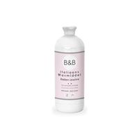B&B Lessive Liquide Italienne Musc Blanc 1L - Nettoyage Profond, Textile Doux, Parfum Chaud et Crémeux, Neutralise les Odeurs, Fragrance Longue Durée