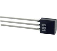 B + B Thermo-Technik TSIC206-TO92 TSIC206-TO92 Capteur de température -50 à +150 °C TO-92 sortie rad