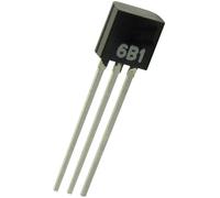 B + B Thermo-Technik TSIC506-TO92 Capteur de température -10 à +60 °C TO-92 sortie radiale