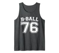 B-Ball Joueur de Basket-Ball numéro 76 entraînement Universitaire Vintage Débardeur