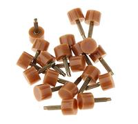 B Baosity 10 Paires Embouts Pour Talons Aiguilles Anti-dérapant pour Réparation de Chaussure à Talon Hauts - Beige 9mm, Petit