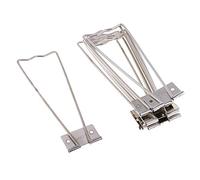 B Baosity 10 Pièce en Métal Image Cadre Photo Présentoir sur Pied Support Arrière Support Matériel Accessoires Outil 15x5cm