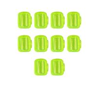 B Baosity 10 Pièces Couverture pour Hameçon Étui Protège Hameçon Coque Sécurité Capuchon Clamshell Installation Facile Utilisation pour Pêcheurs Organisation de, Jaune S