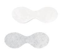 B Baosity 100 Feuilles Masques Yeux Non Tissés Accessoires Feuilles Beauté Oculaire Respirantes Jetables Confortables pour Soins Du Visage Spa et Hydratation, Pas de Soie de Trou, 21 Cm X 7.5 Cm