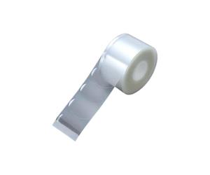 B Baosity 1000 Pièces Tampon Anti Dérapant Lentille Blocage Adhésif Accessoires PET Polissage Transparent Kit Lunettes Convient aux Ateliers d'Optique, ovale sans trou