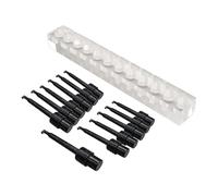 B Baosity 12 Clips de Présentation pour Leurres de Pêche, Compacts et avec Base Transparente.