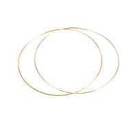B Baosity 2 Cercles Métalliques pour Couronne, Grand Cadre Circulaire pour Couronne.