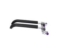 B Baosity 2 Pièces Accoudoir de Pêche Aluminium Universel Réglable Antidérapant Léger Convient pour La Pêche Randonnée Camping Plage Détente Extérieure, Non réglable