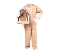 B Baosity 2 Pièces Combinaison D'Apiculteur Costume de Protection Vêtement Intégral Ensemble D'Apiculture Anti-piqûres en Tissu Respirant Adapté pour Débutants, XXL