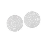 B Baosity 2 Pièces Couronne Planche Acrylique Gabarit Trous Cercle Couronne Anneau Fleurs Décoration Artisanat DIY Matériau Résistant Convient pour N, Tour C