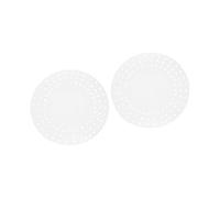 B Baosity 2 Pièces Couronne Planche Acrylique Gabarit Trous Cercle Couronne Anneau Fleurs Décoration Artisanat DIY Matériau Résistant Convient pour N, Tour B