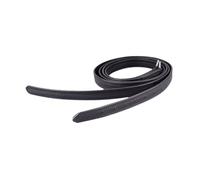 B Baosity 2 Pièces Étrivières Cheval Boucle Acier Inoxydable Sangle Souple Microfibre Réglable Accessoire de Selle Anglaise Matériel D'Équitation Adaptées à La, Noir