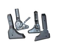 B Baosity 2 Pièces Réglage Angle Chaise Réglable Accessoire Dossier Fauteuil Informatique Ergonomique Matériau Fonction Ajustable Convient pour Bureau M, 135 degrés