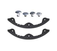 B Baosity 2 Pièces Skateboard Bande Bord Silicone Ajustable Anticollision Protection Extrémité Nez Accessoires pour Longboards Mini Cruisers Adapté Adolescents, 22CM