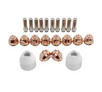 B Baosity 22 Pièces Buses de Découpe PCH51 Consommables Embouts Coupelles Pièces de Fiables Finition Soignée Suitable pour Maintenance Atelier Opérations Continues Métallurgie
