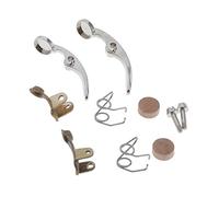 B Baosity 2Jeu Complet de Clés pour Eau/Valve à Broche + Ressorts + Vis + Porte-Clés pour Trompette (Inclus 1 Set Big, 1 Set Small)