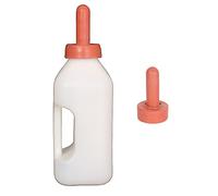B Baosity 2L Biberon Veau en Silicone et Plastique avec Poignée + Mamelon Mou de Seau de Bouche Tétine de Bouteille de Lait
