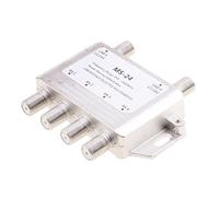 B Baosity 2x4 Satellite DiSEqC MultiSwitch FTA TV Commutateur LNB 2 Récepteurs LNB 4