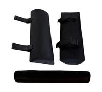 B Baosity 3 Pièces Coussin pour Fauteuil Inclinable Pad de Repose-bras pour Chaise Pliante Support pour Repose-pieds Coussin Portable pour Chaise Longue En Tiss, Repose-pieds 40 cm