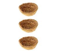 B Baosity 3 Pièces Nid D' Tissé Nichoir/Maison D'élevage à Couver pour Colombe Hirondelle