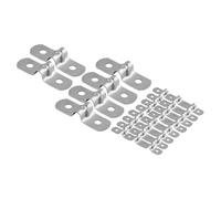 B Baosity 30 Colliers de Serrage pour Conduits M5, Fixation pour Tuyaux, Support de Câble, Installation de Câbles, Robustes, Deux