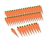 B Baosity 50 Boîtes à Bonbons En Forme de Carotte Orange pour Pâques, Idéales Comme Cadeaux D'invités.