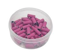 B Baosity 50 Pièces Bandes de Ponçage Ongles Accessoires de Polissage Embouts de Meulage Anneaux pour Manucure Pédicure Adapté Salon Spa Usage P, Rouge 240