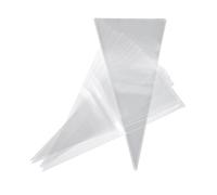B Baosity 50pcs Pochette Plastique Transparent Forme Cône Sachet Emballage Petits Articles Friandise - 8 x 27cm