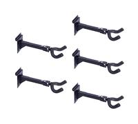 B Baosity 5pcs Support Mural Guitare,Crochet en Métal Massif pour Violon Guitare Électrique Acoustique Basse Folk Ukulele Etc.
