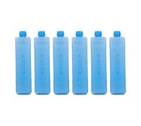 B Baosity 6 Blocs de Glace Briques de Congélation Accumulateurs de Froid Packs Réfrigérants Pains Congélateurs avec Couvercle Anti Fuite Adapté pour La Glacièr, 16cmx4cm