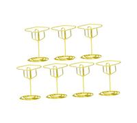 B Baosity 7 Porte-numéros de Table, Pinces à Photos, Accessoires Photo pour Photos de Table, pour Photos de Fête, Bureaux, Restaurants, Panneaux « Réserv頻