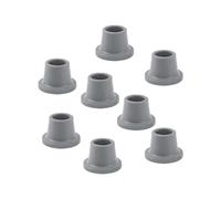 B Baosity 8 Pièces Embouts Antidérapants pour Chaise de Pieds en Caoutchouc Remplacement Résistants à l'Usure Faciles à Installer Adaptés aux Personnes