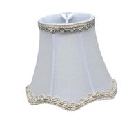 B Baosity Abat-jour de Rechange En Tissu pour Lustre, Accessoire de Décoration, Installation Facile pour Ampoules à Bougie, Fixation Par Clip, Style A