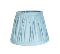 B Baosity Abat-jour Tambour Tissu Lampe Accessoire Couverture Lampe Décoration Fixation Résistance à la Déformation Adapté pour Chambre Salon Café Hôtel Bar, Bleu