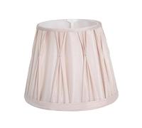 B Baosity Abat-jour Tambour Tissu Lampe Accessoire Couverture Lampe Décoration Fixation Résistance à la Déformation Adapté pour Chambre Salon Café Hôtel Bar, Rose