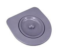 B Baosity Abattant de Toilettes Seau pour Seniors, Universel, à Parois épaisses et avec Couvercle, Idéal pour Les Urgences, La Randonnée et La Plage.