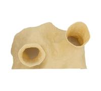 B Baosity Abri pour Crevettes, Décoration D'aquarium, Cachette, Grotte D'élevage de Poissons Fabriquée en Polypropylène. Convient pour, Jaune