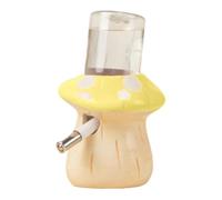 B Baosity Accessoires pour Cage à Hamster, Faciles à Nettoyer, en Céramique avec Motif Dessin Animé, Fournitures pour Petits Animaux de Compagnie, Jaune