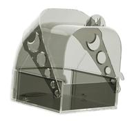 B Baosity Accessoires pour Cage de Bain pour Oiseaux de Compagnie - Baignoire Compacte et Polyvalente pour Perroquets en Cage - Baignoire pour et Can