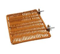 B Baosity Accessoires pour Perchoirs à Oiseaux, étagère Facile à Installer, Planche Portable, Fournitures pour Perruches et Gerbilles, 1 Pièce