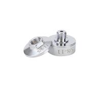 B Baosity Adaptateur de Verrouillage pour Meuleuse Pièce d'Assemblage Filetée Plaque de Serrage Bague de Blocage en Acier au Carbone pour Disques Adapté à Atelier Bricolage Mécanique, 5/8-11