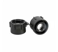 B Baosity Adaptateur Fileté pour de Sortie de Réservoir Accessoire Adaptateur Multifonctionnel Composition Plastique et Silicone Résistante Adapté pour, Jusqu À 1 Pouce