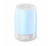 B Baosity Appareil d'Aide au Sommeil pour Bébé Machine Bruits Blancs et Sons Naturels Veilleuse Lumière Douce Minuteur Réglable Connexion Intelligente Boutons